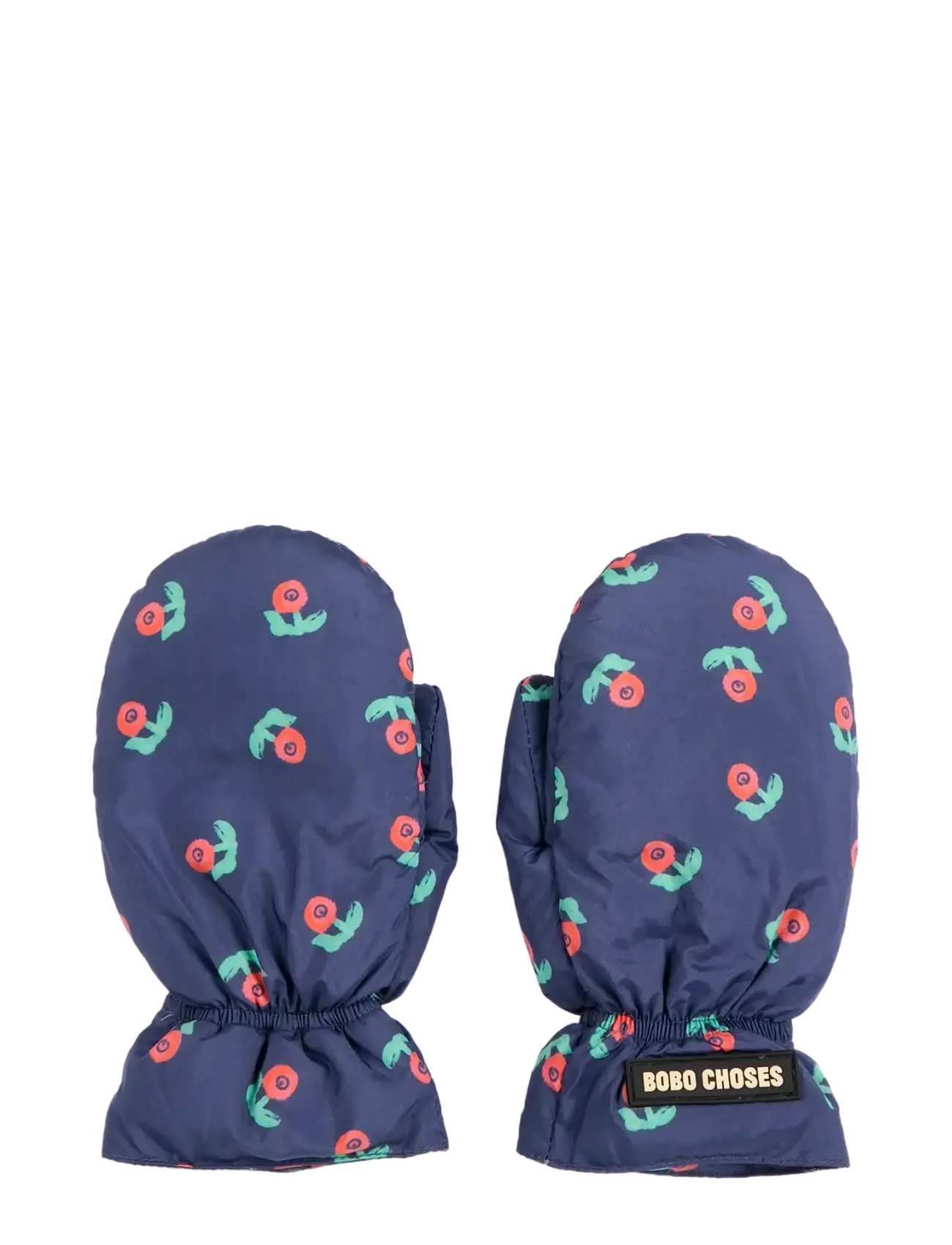 Bobo Choses Stamp Bloom all over mittens - Winter accessories - NAVY / navy