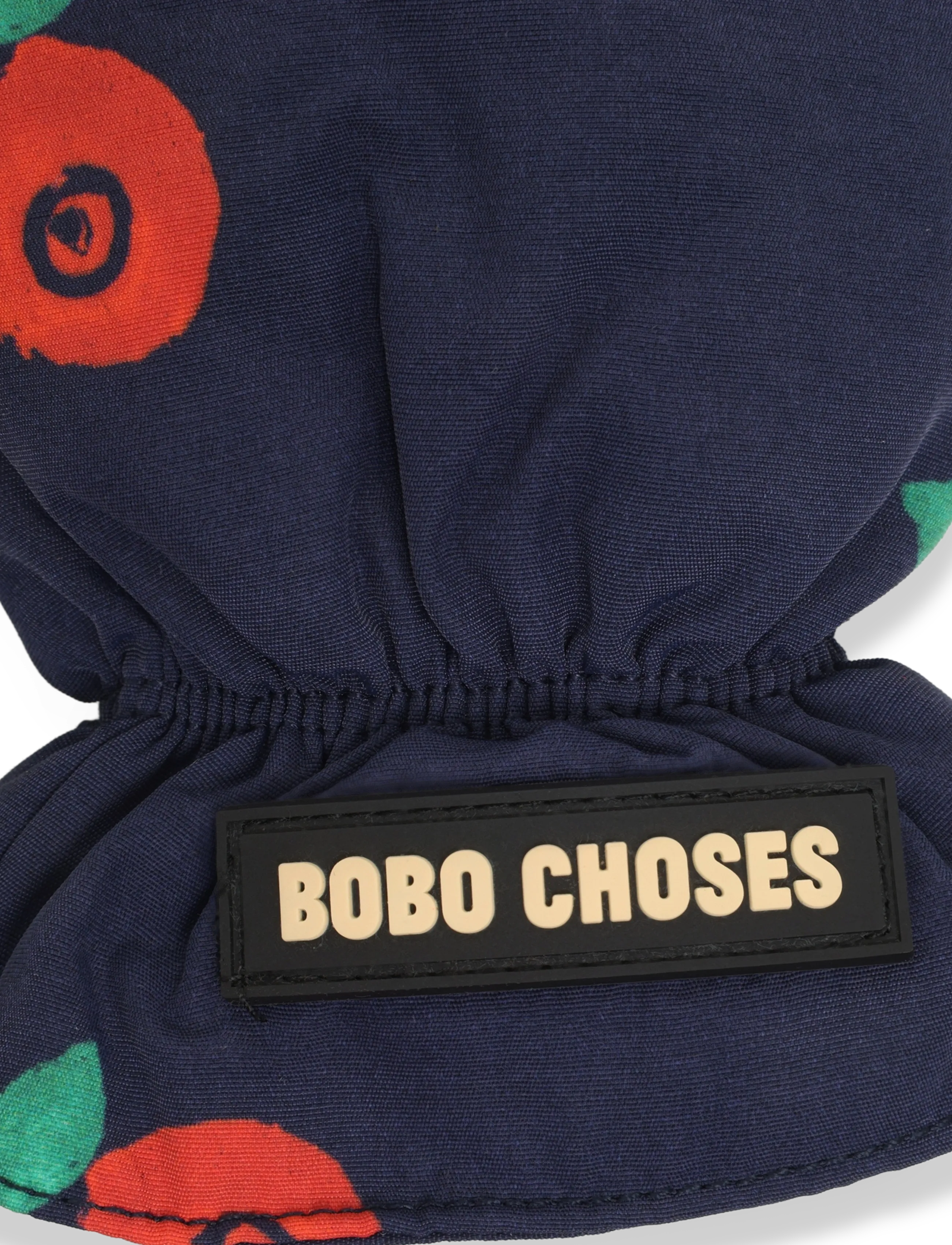 Bobo Choses - Stamp Bloom all over mittens - gloves - navy - 4