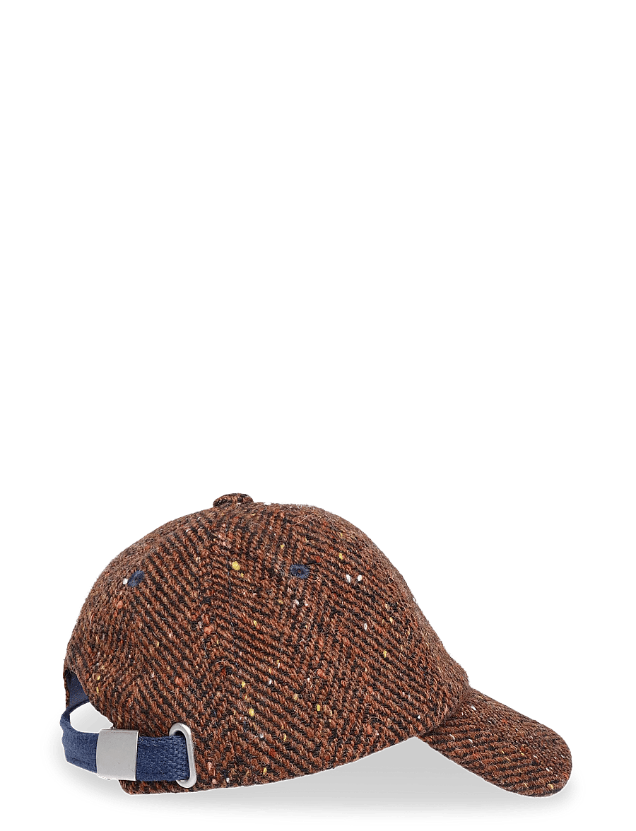 Bobo Choses - Bobo Choses wool blend cap - kasketter & caps - brown - 1