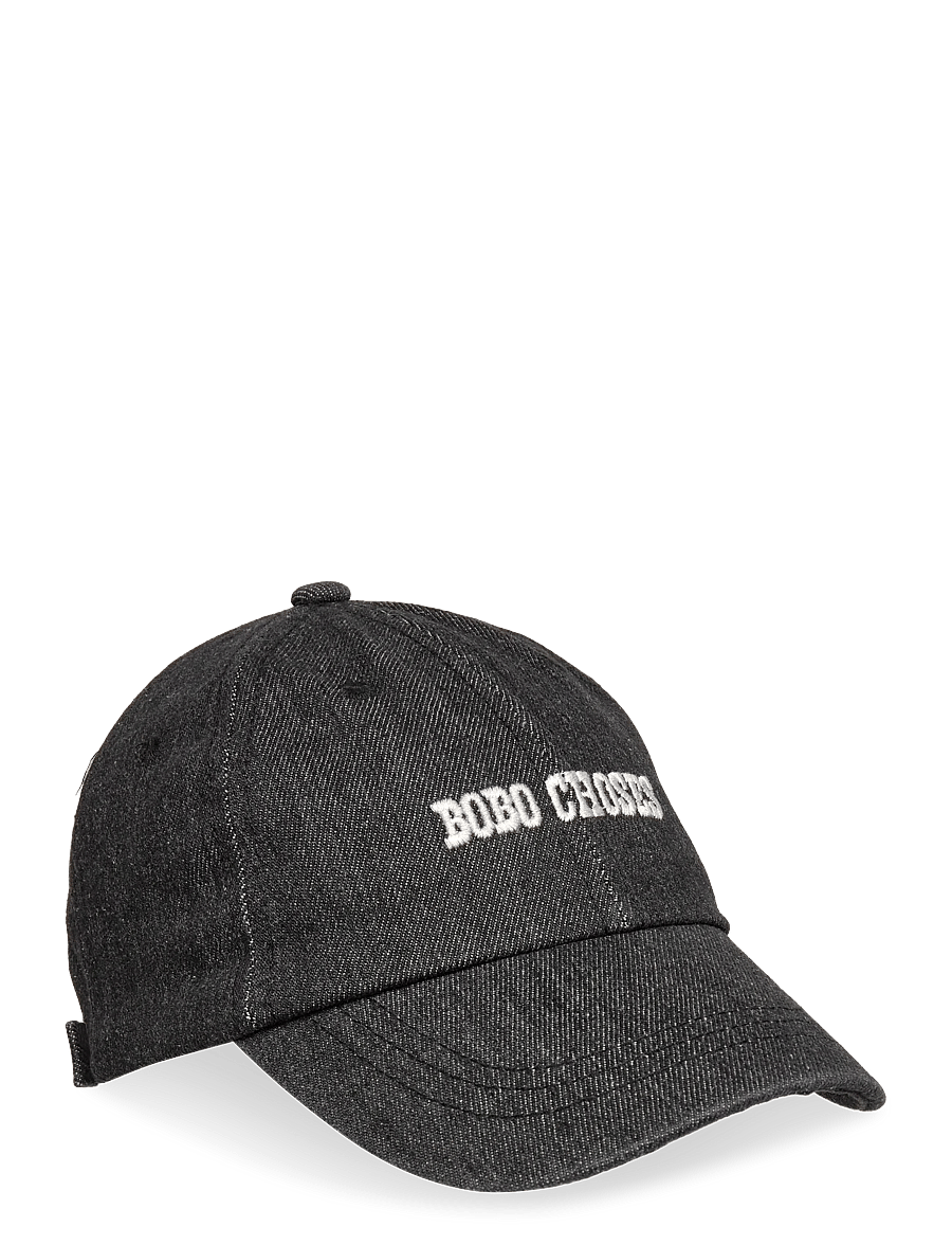 Bobo Choses - Bobo Choses denim cap BC - kasketter & caps - black - 0