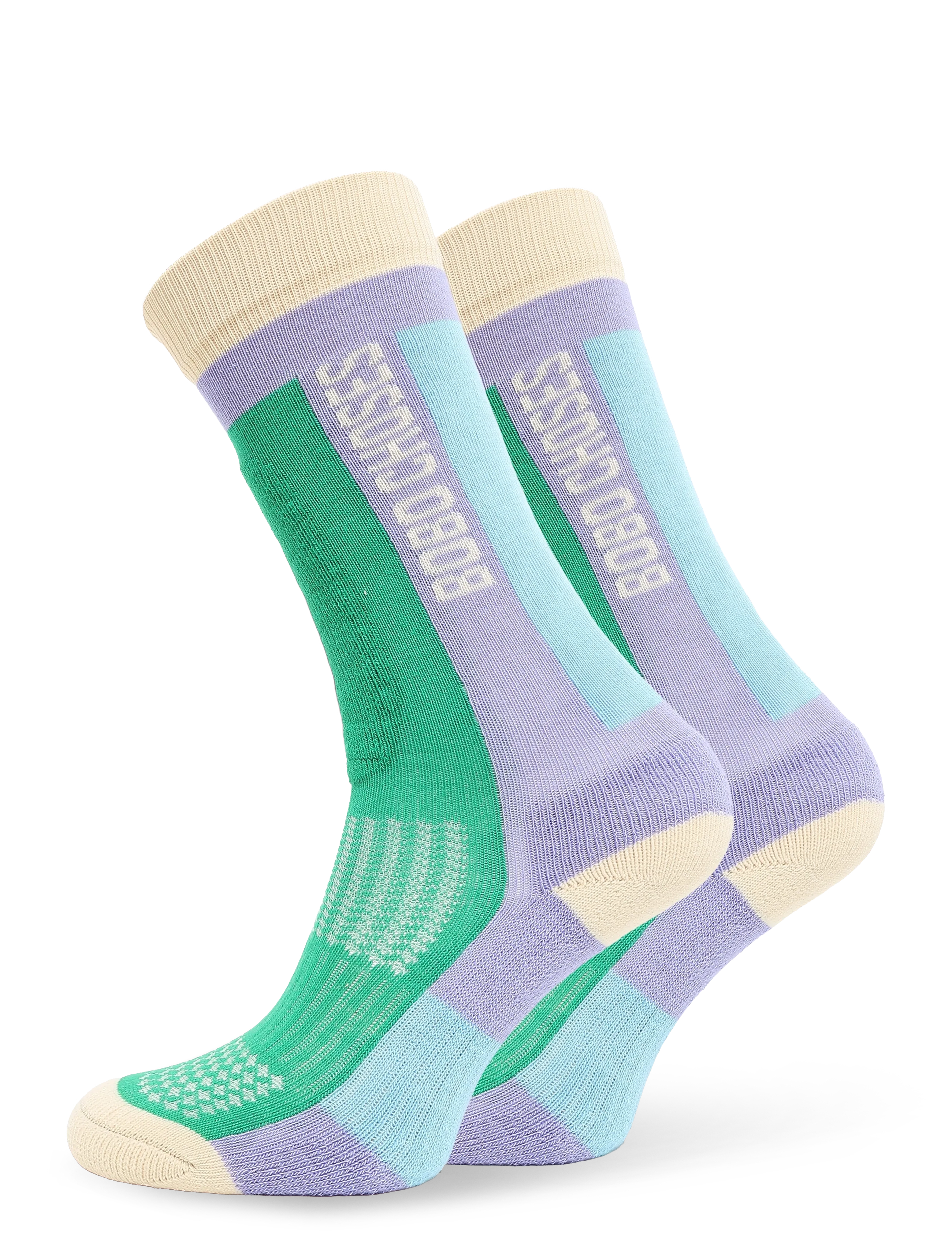 Bobo Choses Bobo Choses ski long socks - Strumpor & Tights - PURPLE / purple