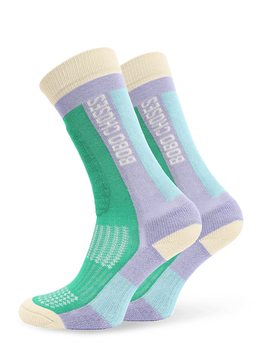 Bobo Choses - Bobo Choses ski long socks - strümpfe - purple - 0