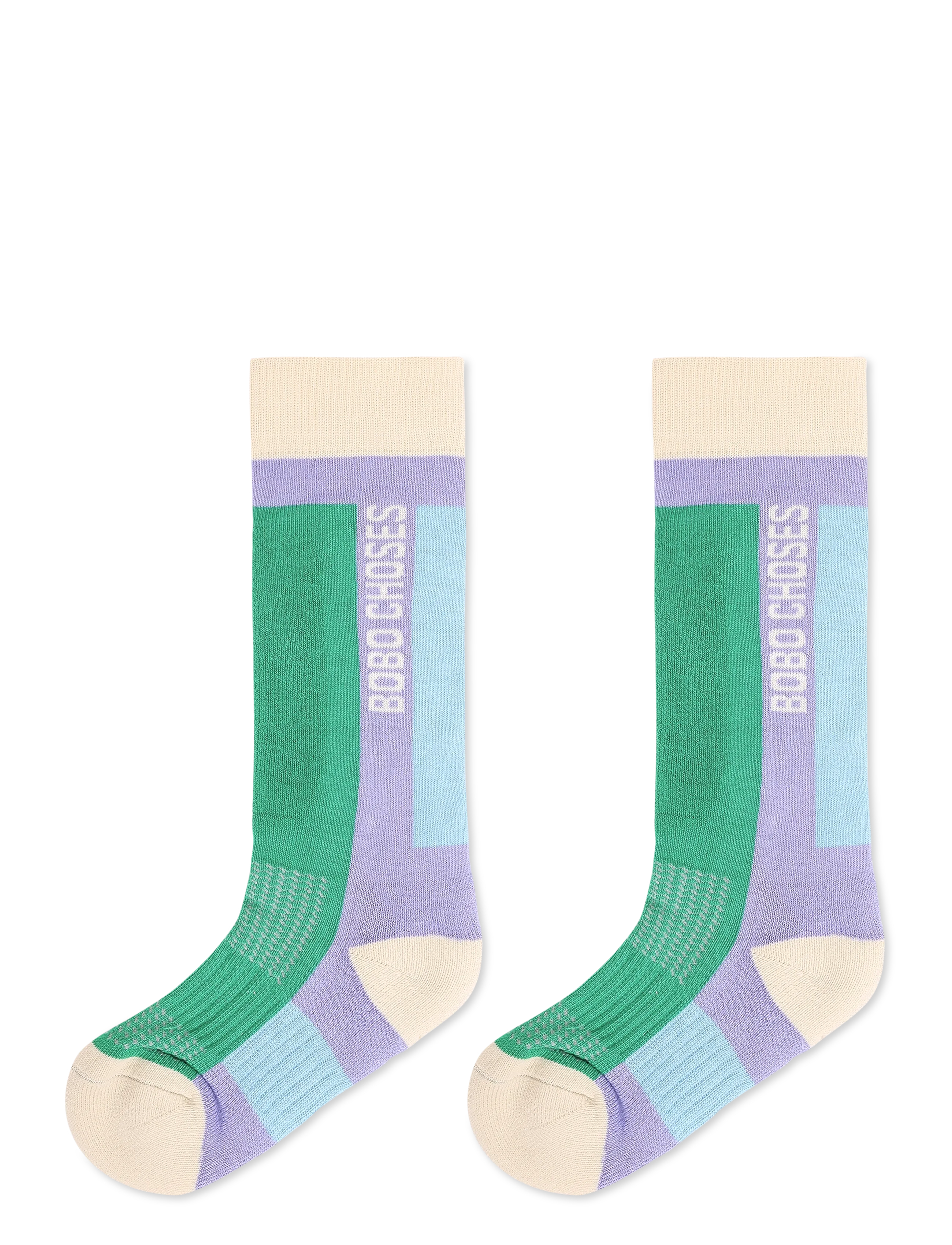 Bobo Choses - Bobo Choses ski long socks - purple - 1