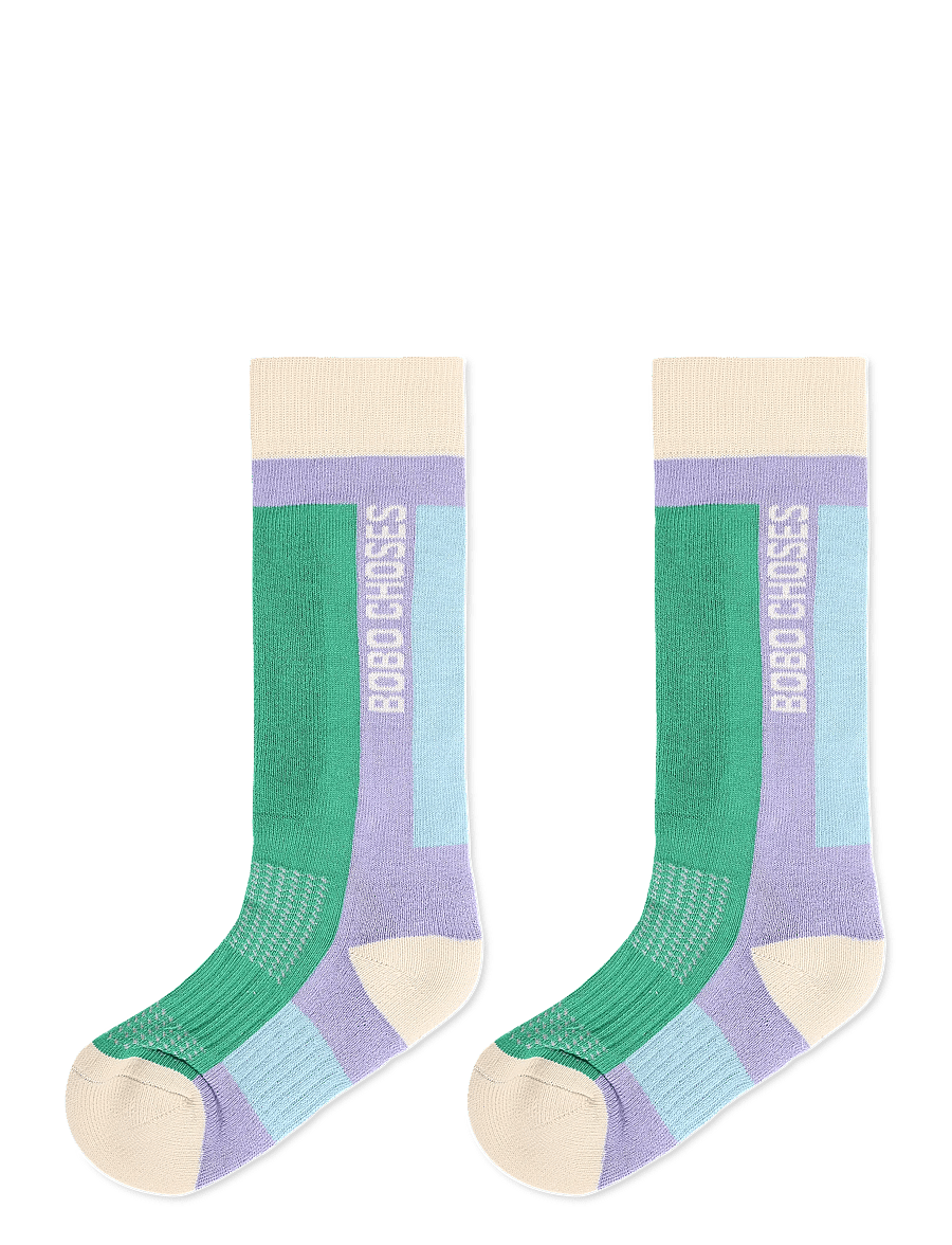 Bobo Choses - Bobo Choses ski long socks - strümpfe - purple - 1
