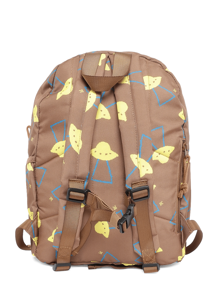 Bobo Choses - Pixel Abduction all over backpack - rucksäcke - brown - 1