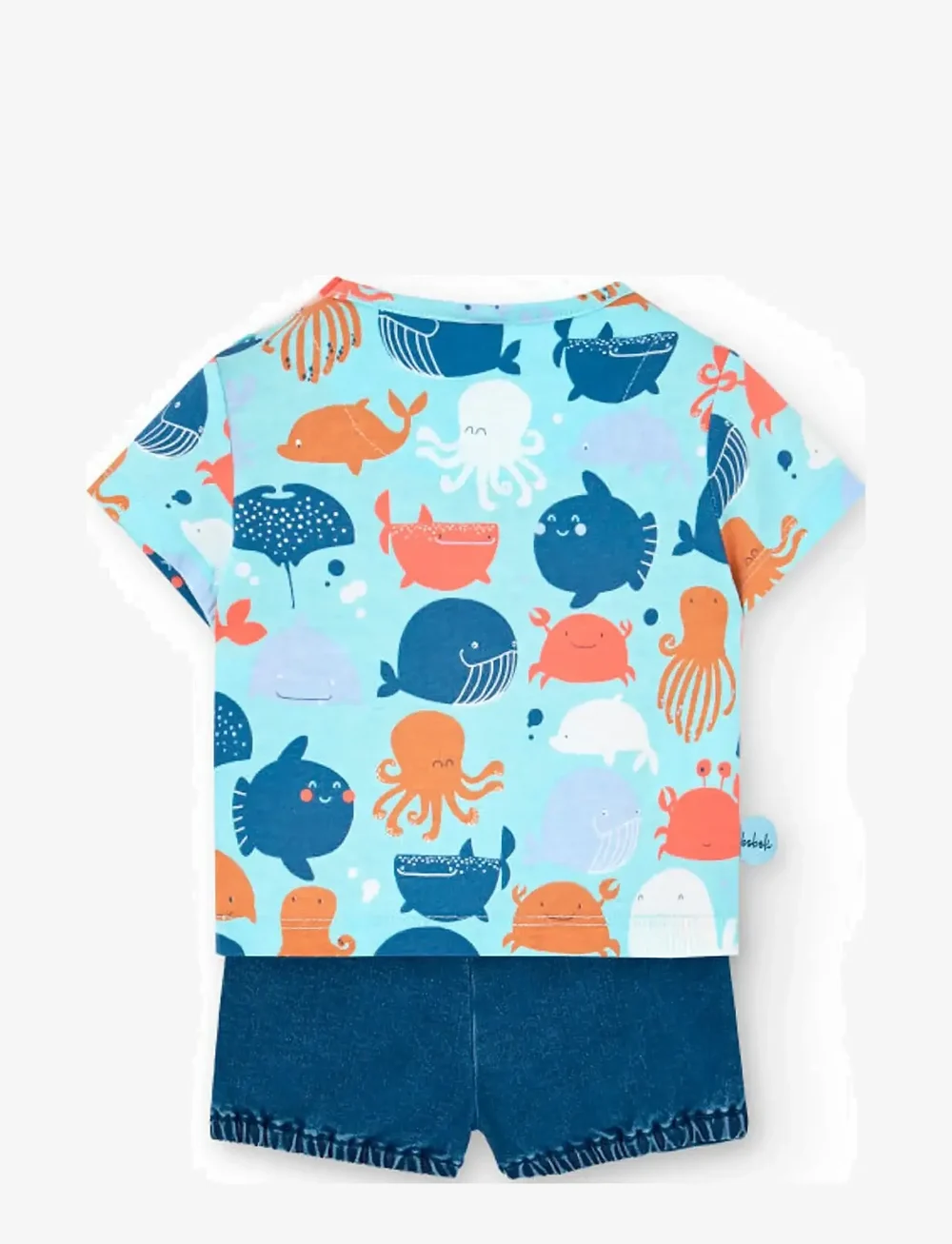 Boboli - Set knit - sets mit kurzärmeligem t-shirt - multi coloured - 2