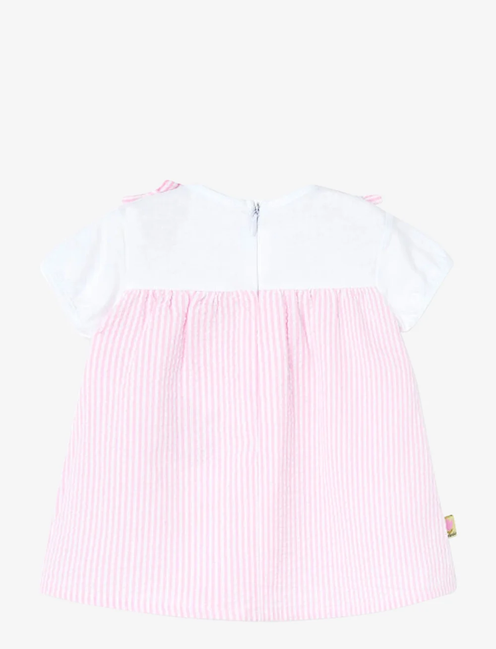 Boboli - Poplin dress striped - kortærmede babykjoler - multi coloured - 1