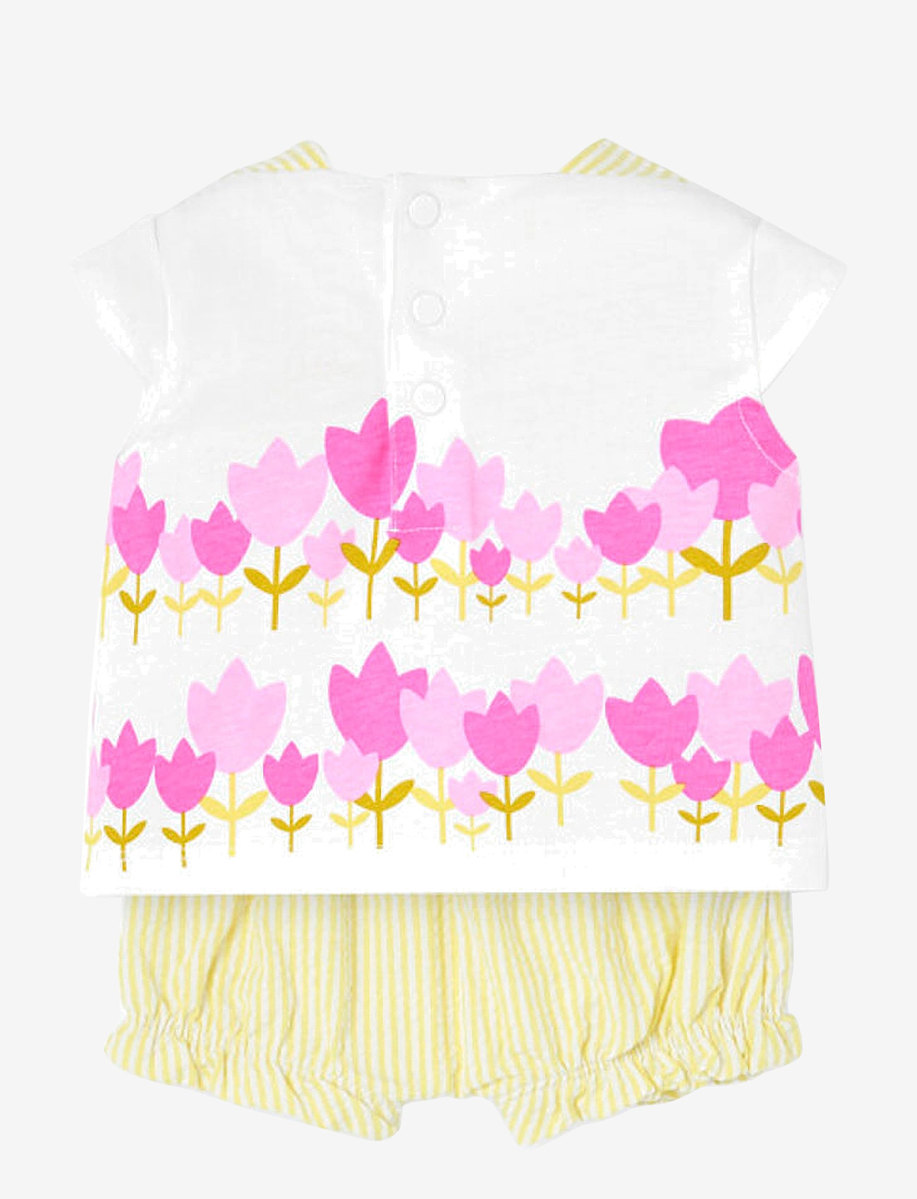 Boboli - Set knit combined - komplektai su marškinėliais trumpomis rankovėmis - white - 1