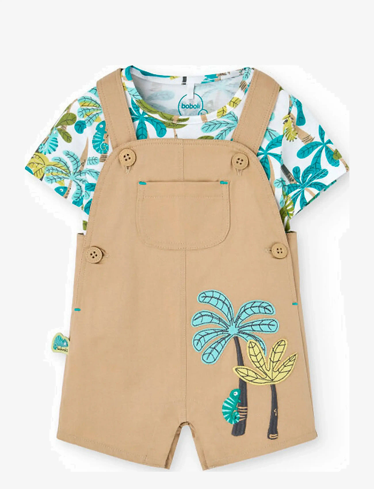 Boboli - Set knit combined - sets mit kurzärmeligem t-shirt - multi coloured - 0