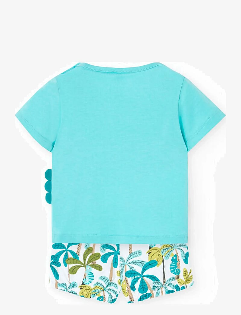 Boboli - Set knit - sets with short-sleeved t-shirt - blue - 1