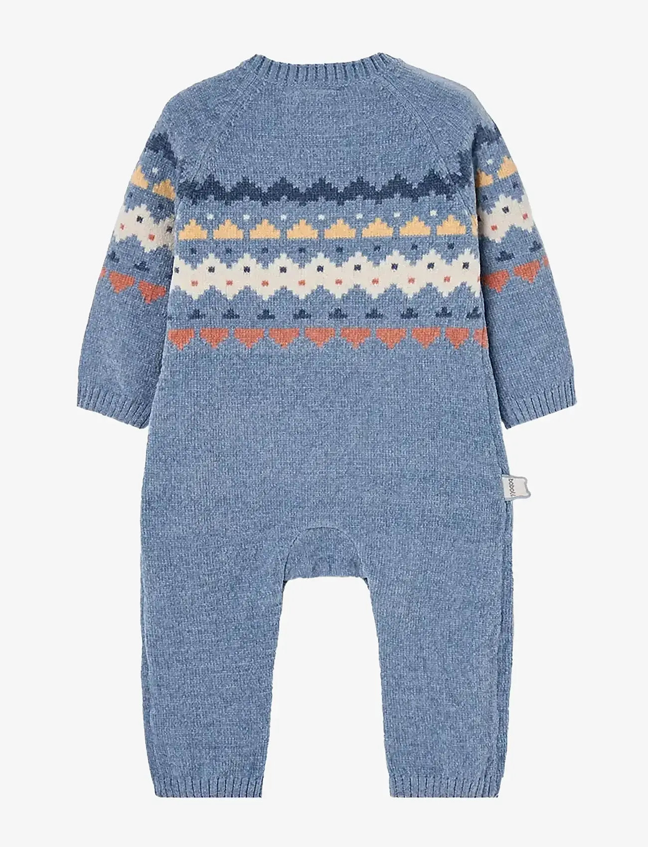 Boboli - Knitted play suit for baby - långärmade bodysuits - bruma - 1