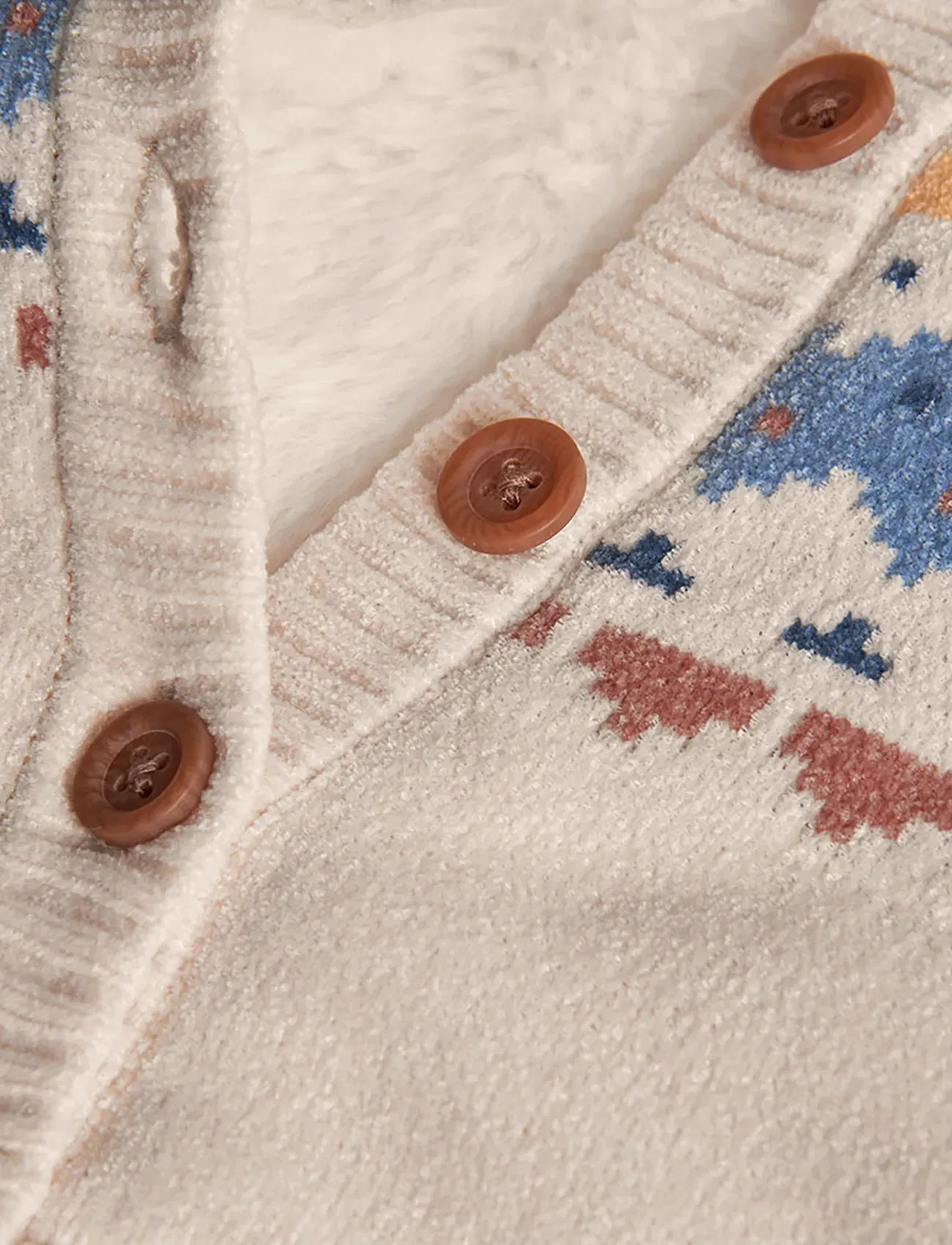 Boboli - Knitwear jacket for baby - koftor - ecru - 2