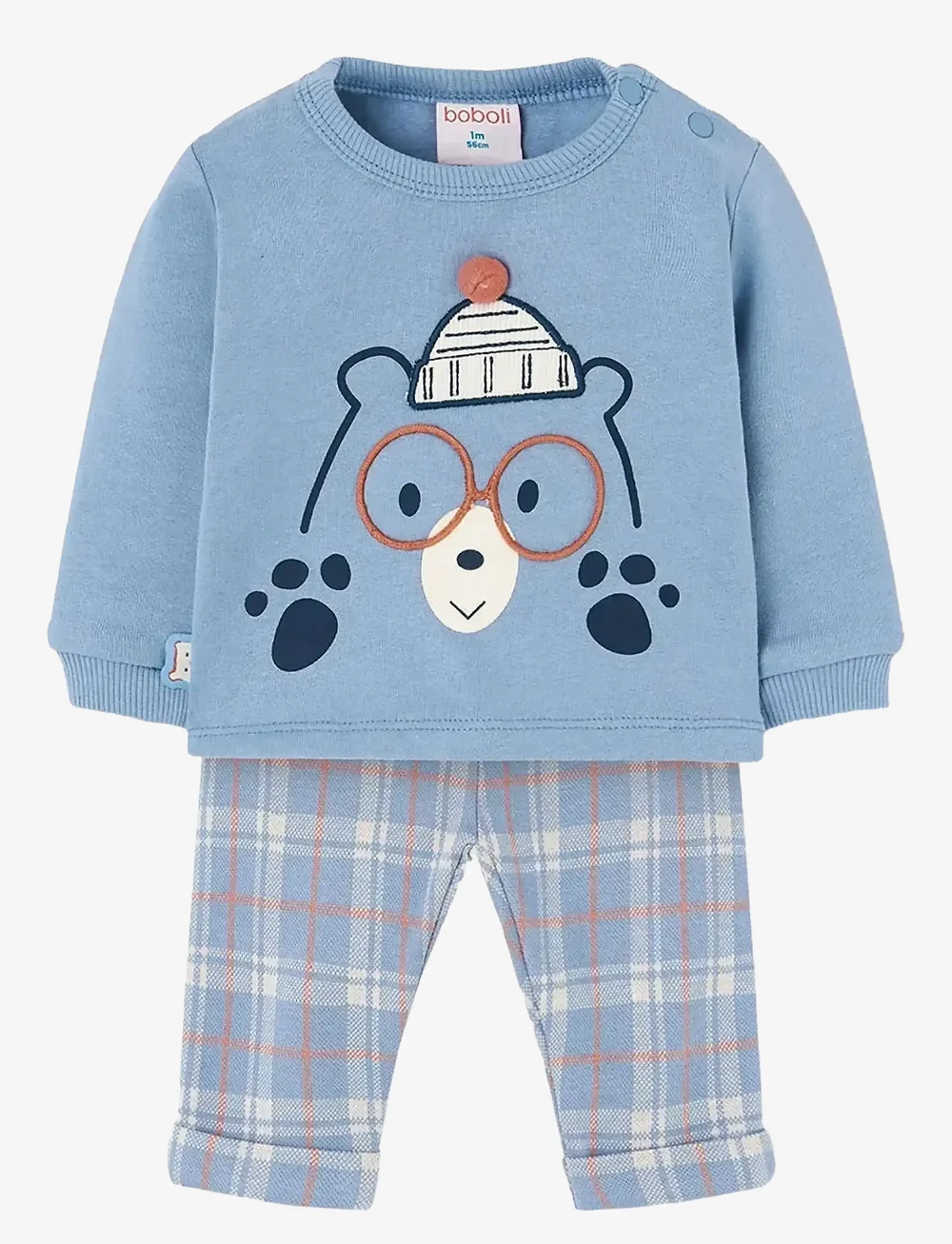 Boboli - Set knit   -BCI - sets mit langärmeligem t-shirt - bruma - 0
