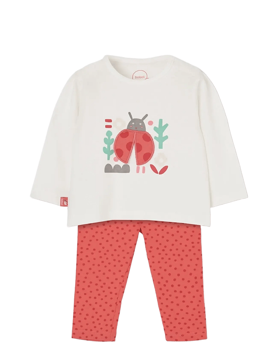 Boboli - Set knit for baby girl -BCI - shop efter alder - off white - 0