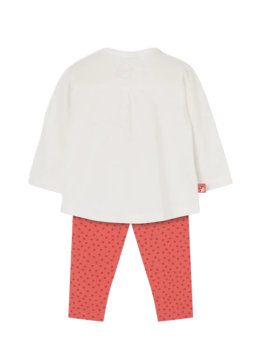 Boboli - Set knit for baby girl -BCI - shop efter alder - off white - 1