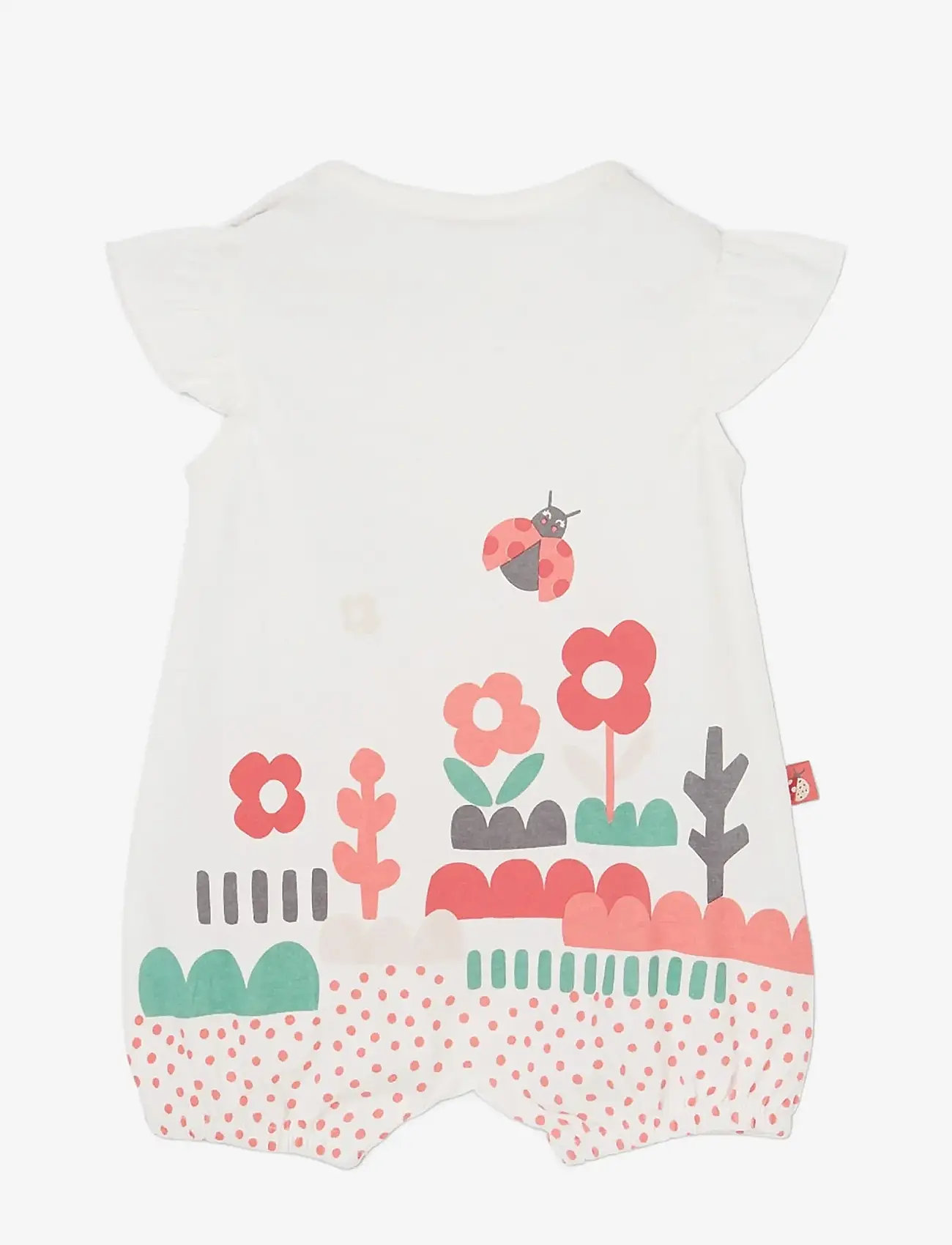 Boboli - Knit play suit for baby girl -BCI - off white - 1