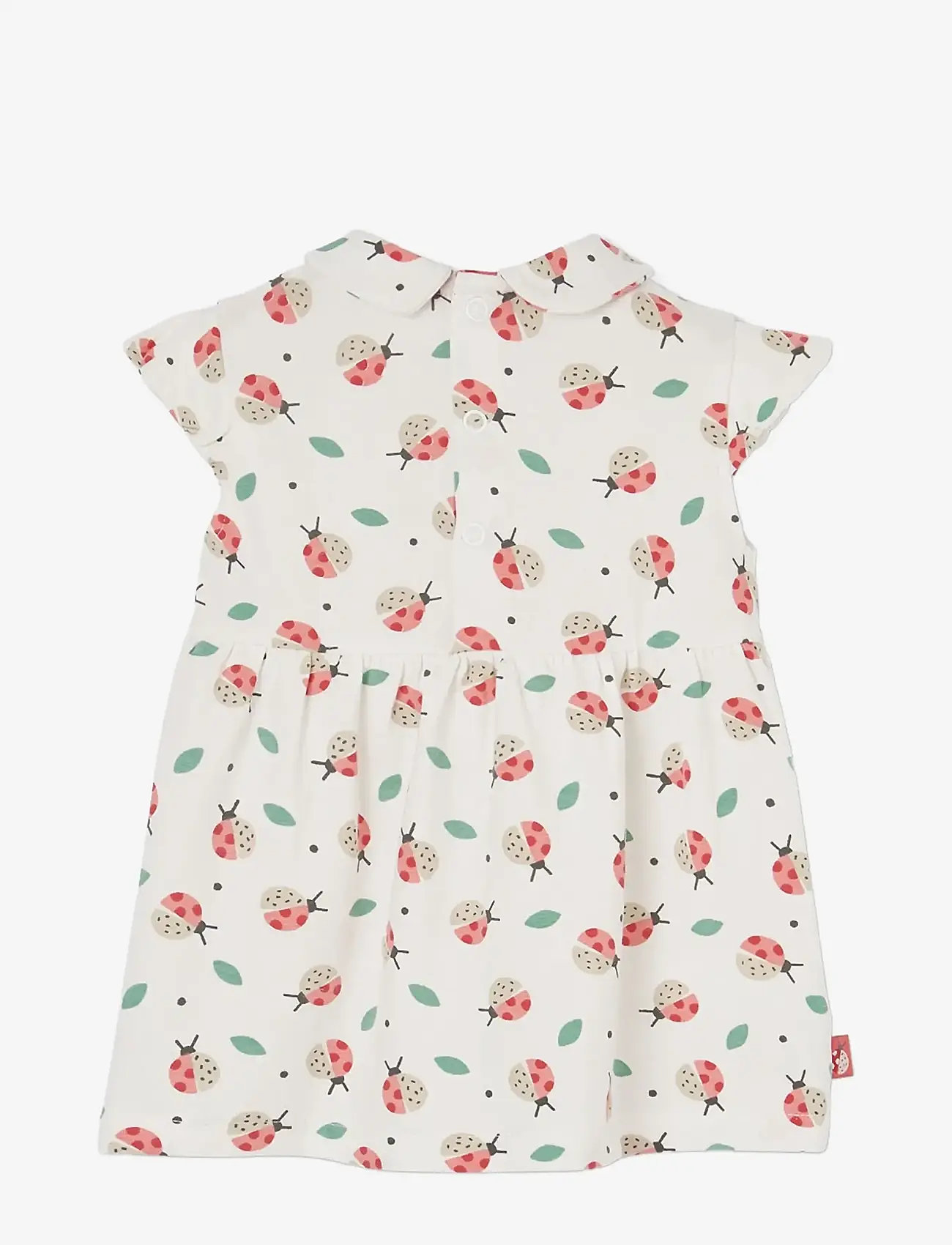 Boboli - Knit dress printed for baby -BCI - kurzärmelige babykleider - print - 1