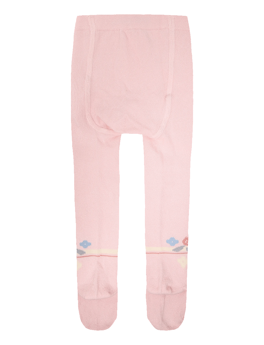 Boboli - Thick tights floral for baby girl -BCI - strumpfhosen - rose - 1