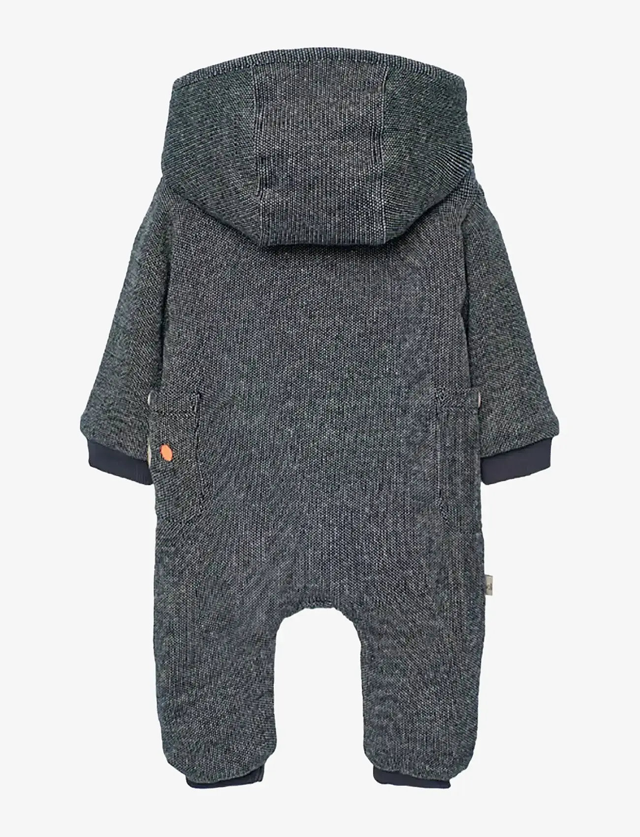 Boboli - Knit play suit fantasy for baby -BCI - fleeceoveraller - anthracite - 1
