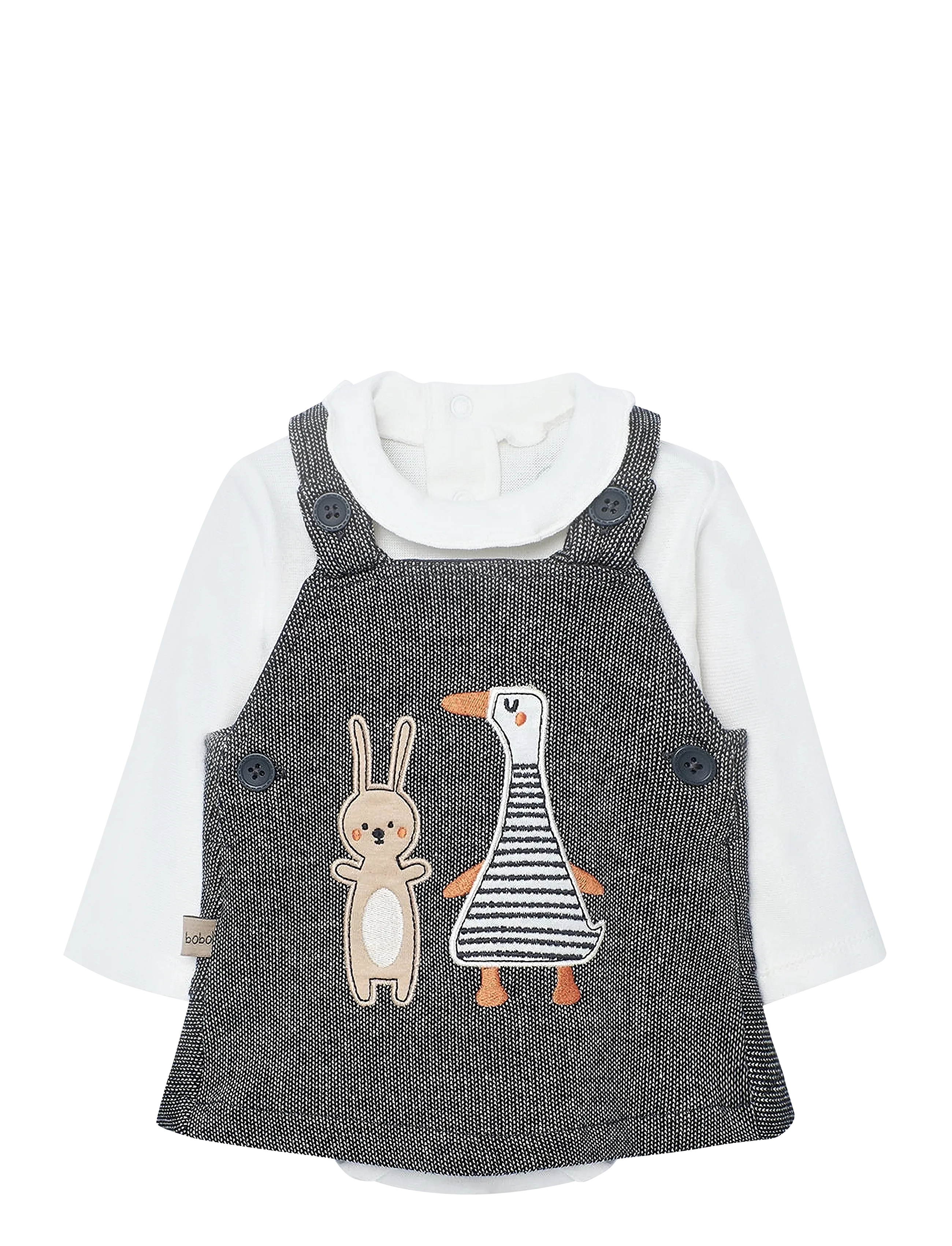 Boboli Set Knit -Bci, 68, Navy, Sæt > Sæt Med Langærmet T-Shirt, Børn