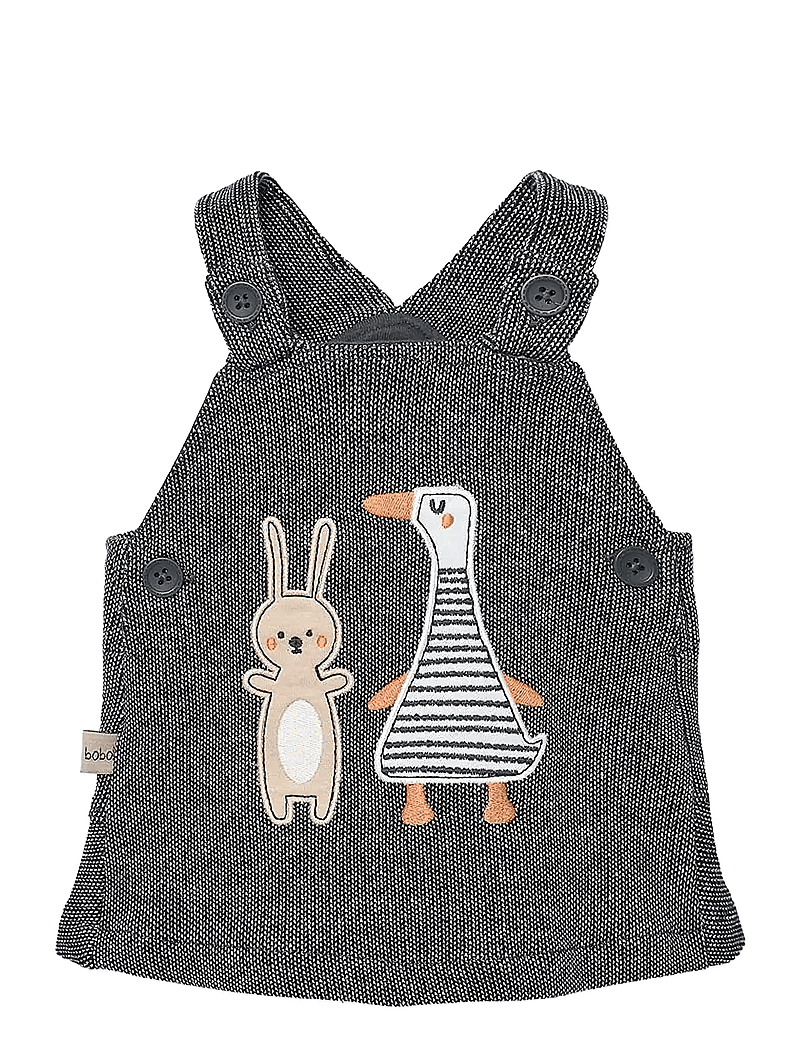 Boboli - Set knit -BCI - set med långärmad t-shirt - anthracite - 3