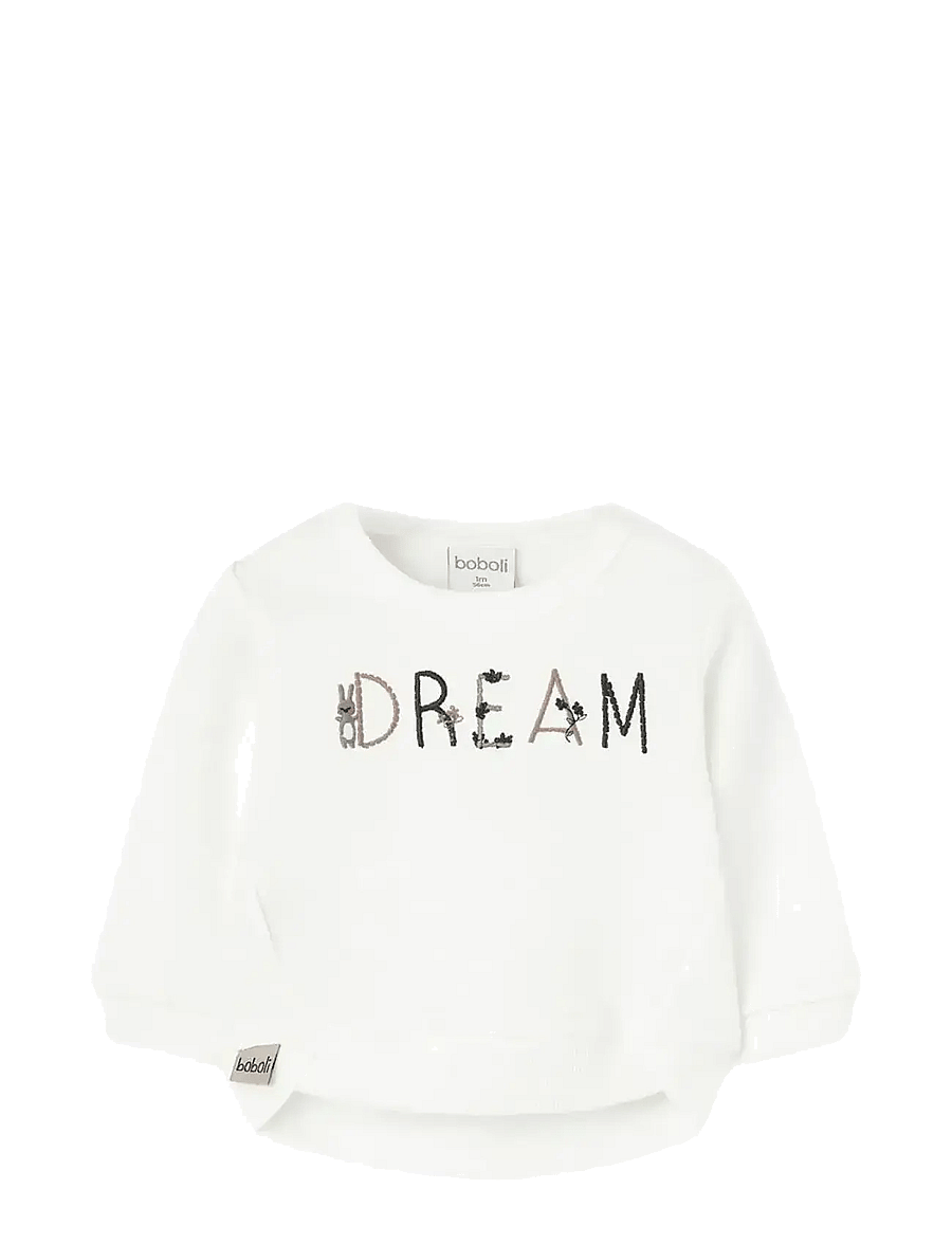 Boboli - Set knit -BCI - sæt med langærmet t-shirt - print - 2