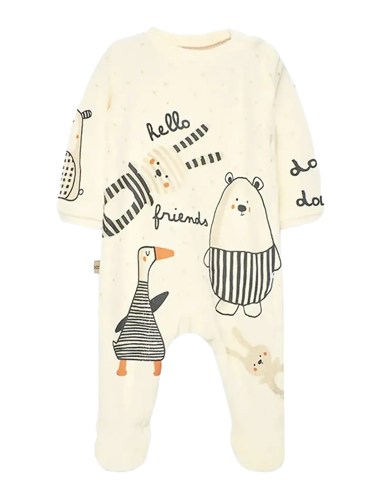 Boboli - Velour Play Suit For