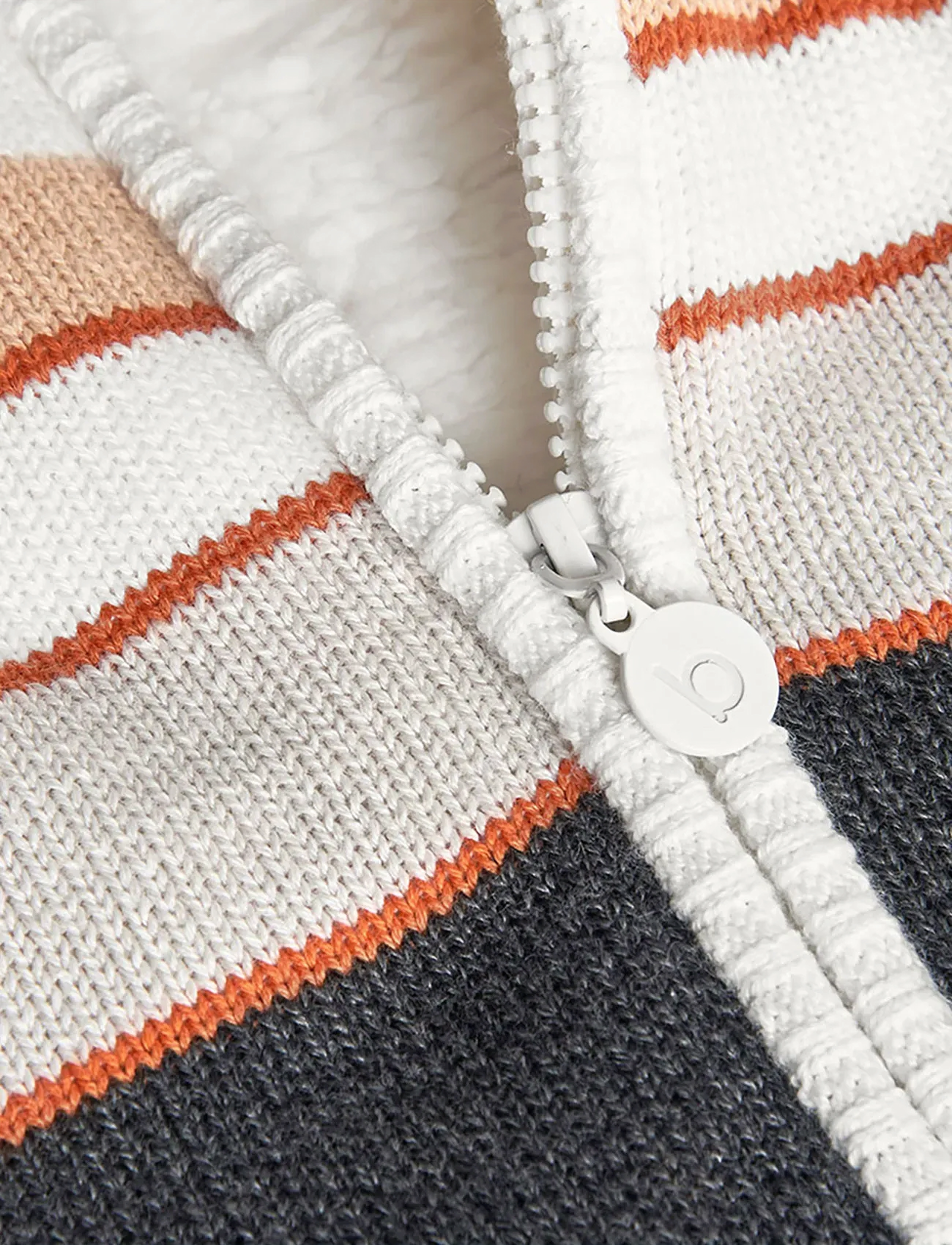 Boboli - Knitwear jacket for baby -BCI - fleece-jakke - off white - 2