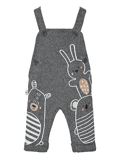 Boboli Set knit -BCI - Baby 0 bis 2 Jahren - ANTHRACITE / multi