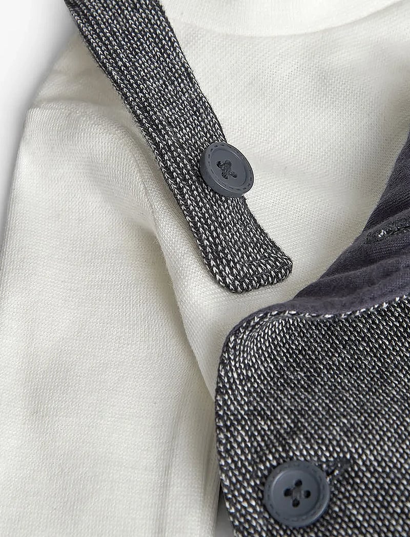 Boboli - Set knit -BCI - set med långärmad t-shirt - anthracite - 4