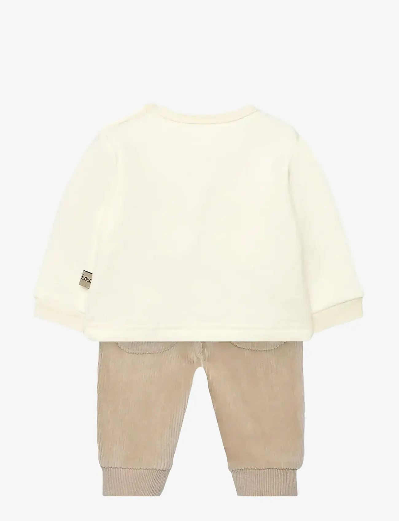 Boboli - Set knit   -BCI - set med långärmad t-shirt - off white - 1