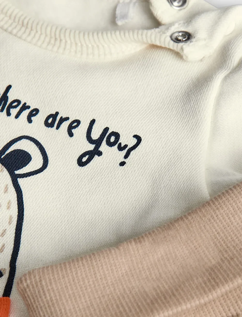 Boboli - Set knit   -BCI - set med långärmad t-shirt - off white - 4