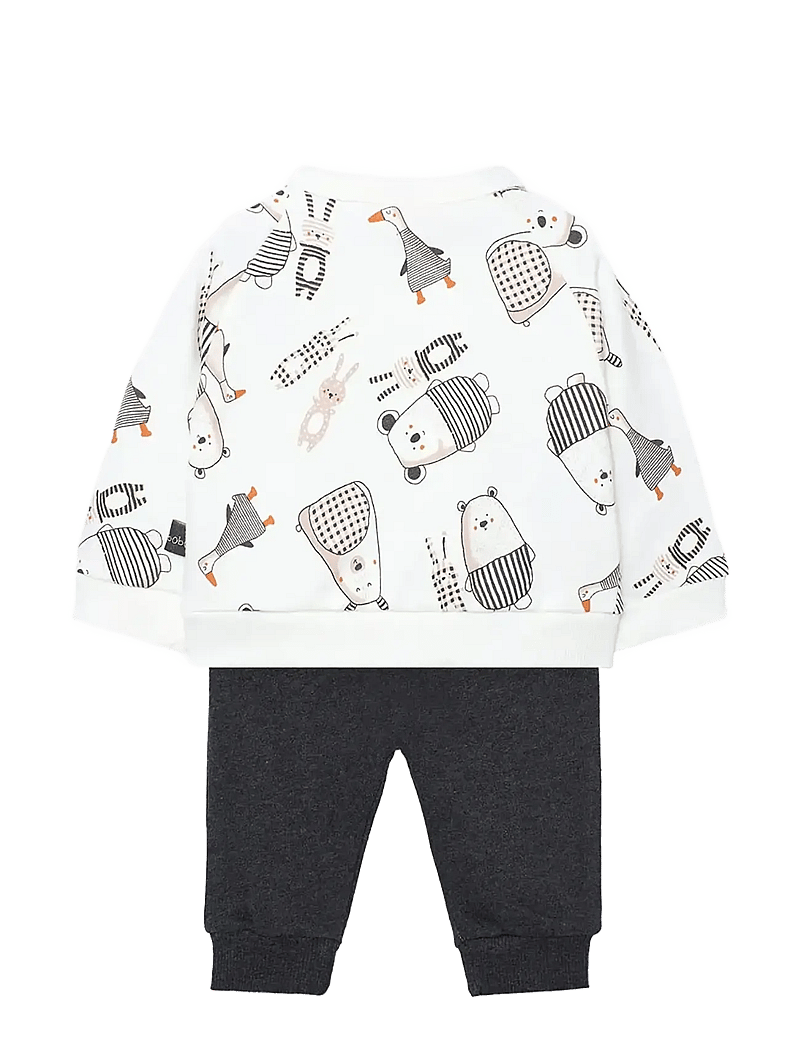 Boboli - Set knit -BCI - komplekti ar t-kreklu ar garām piedurknēm - print - 1