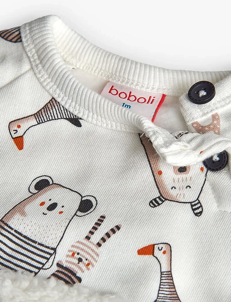 Boboli - Set knit -BCI - komplekti ar t-kreklu ar garām piedurknēm - print - 4