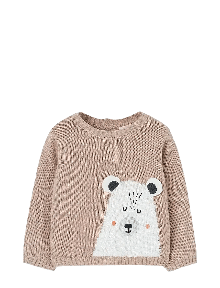 Boboli - Set knit -BCI - komplektid pikkade varrukatega t-särgiga - linen - 2