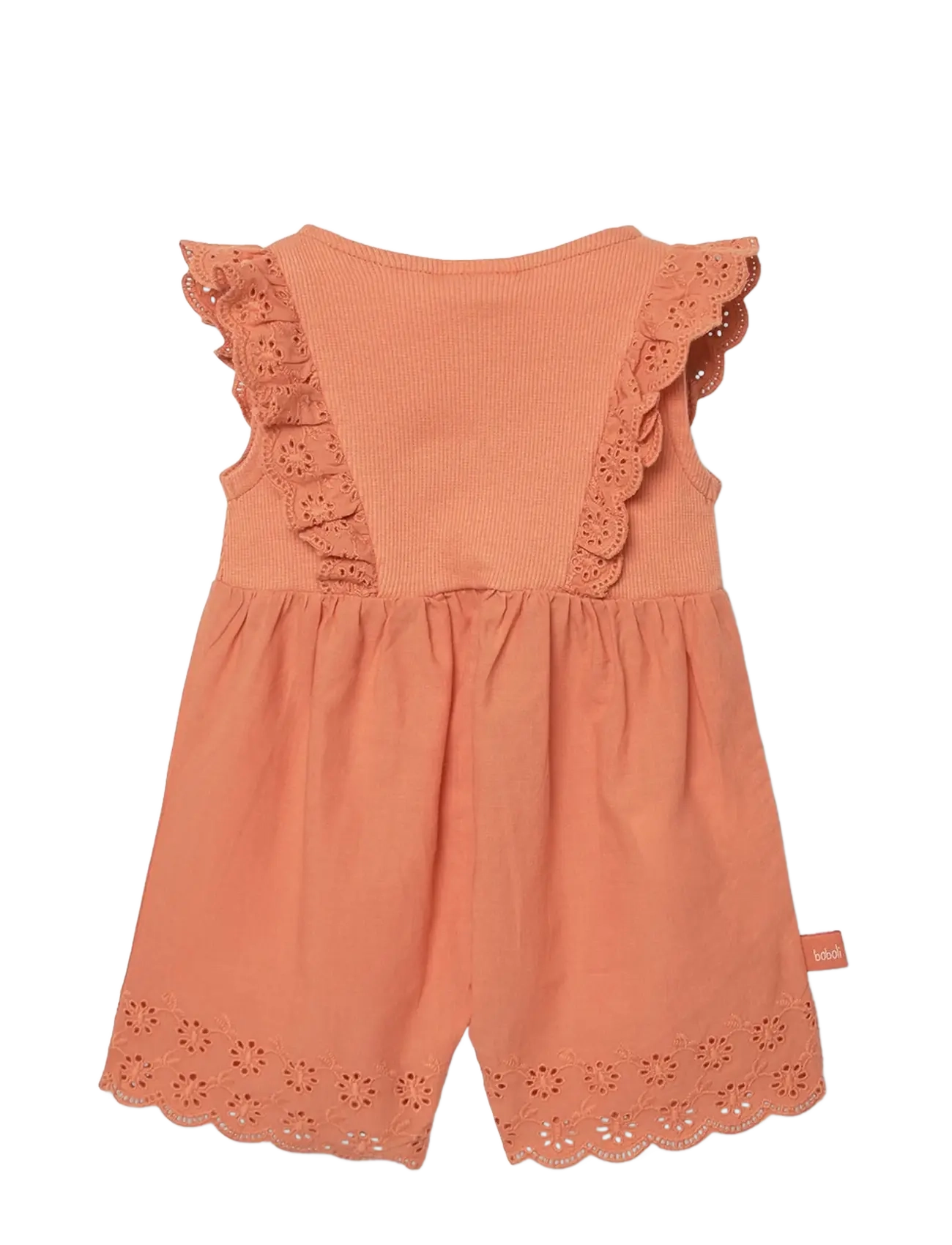 Boboli - Batiste jumpsuit embroidery for girl - jumpsuits - caramel - 1