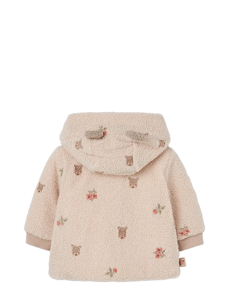 Boboli - Jacket embroidered for baby -BCI - fleecejacken - ecru - 2