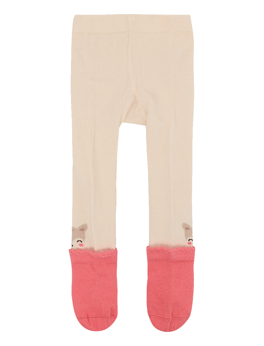 Boboli - Thick tights with socks for baby -BCI - strumpfhosen - ecru - 1