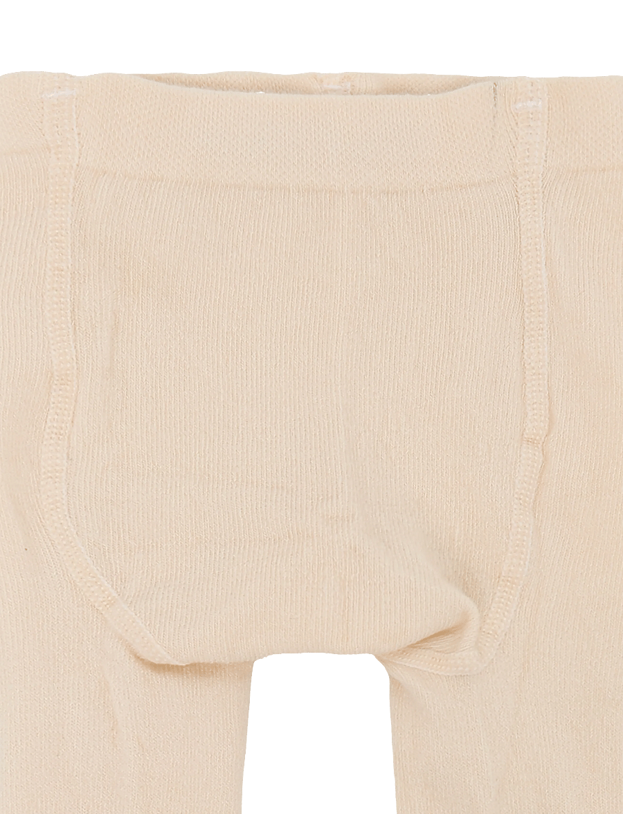 Boboli - Thick tights with socks for baby -BCI - strumpfhosen - ecru - 2