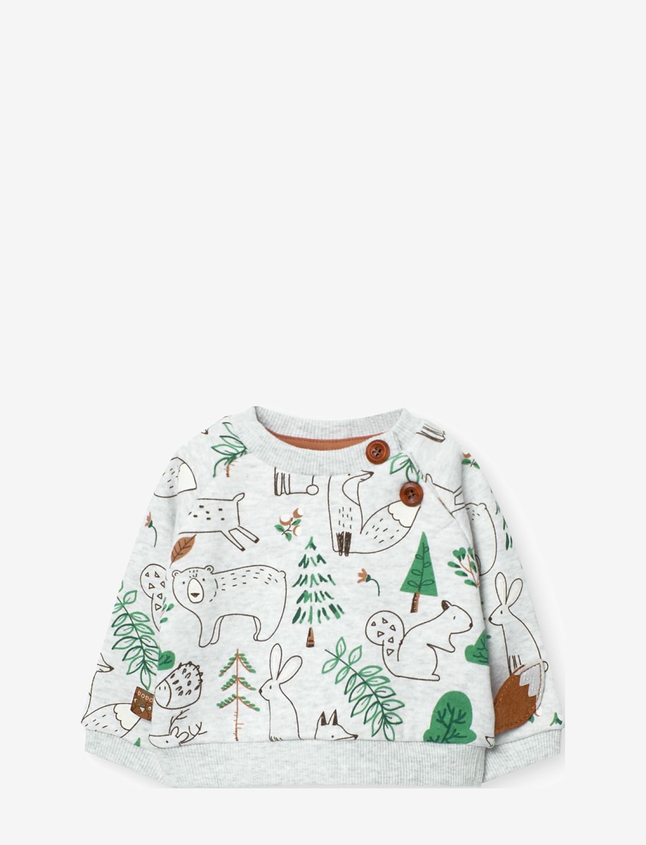 Boboli - Fleece sweatshirt printed for baby -BCI - sweatshirts - print - 0