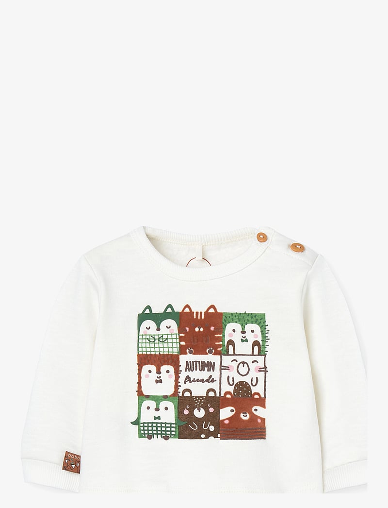 Boboli Fleece Sweatshirt For Baby Boy Long-sleeved t-shirts