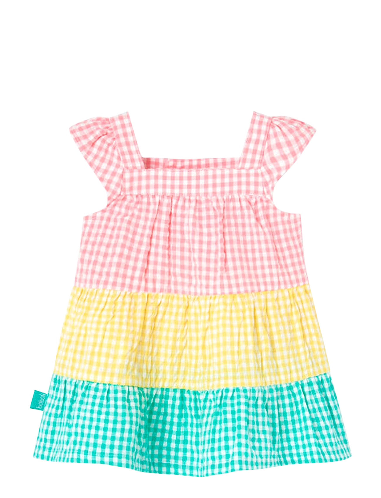 Boboli - Poplin dress check - checks - 1