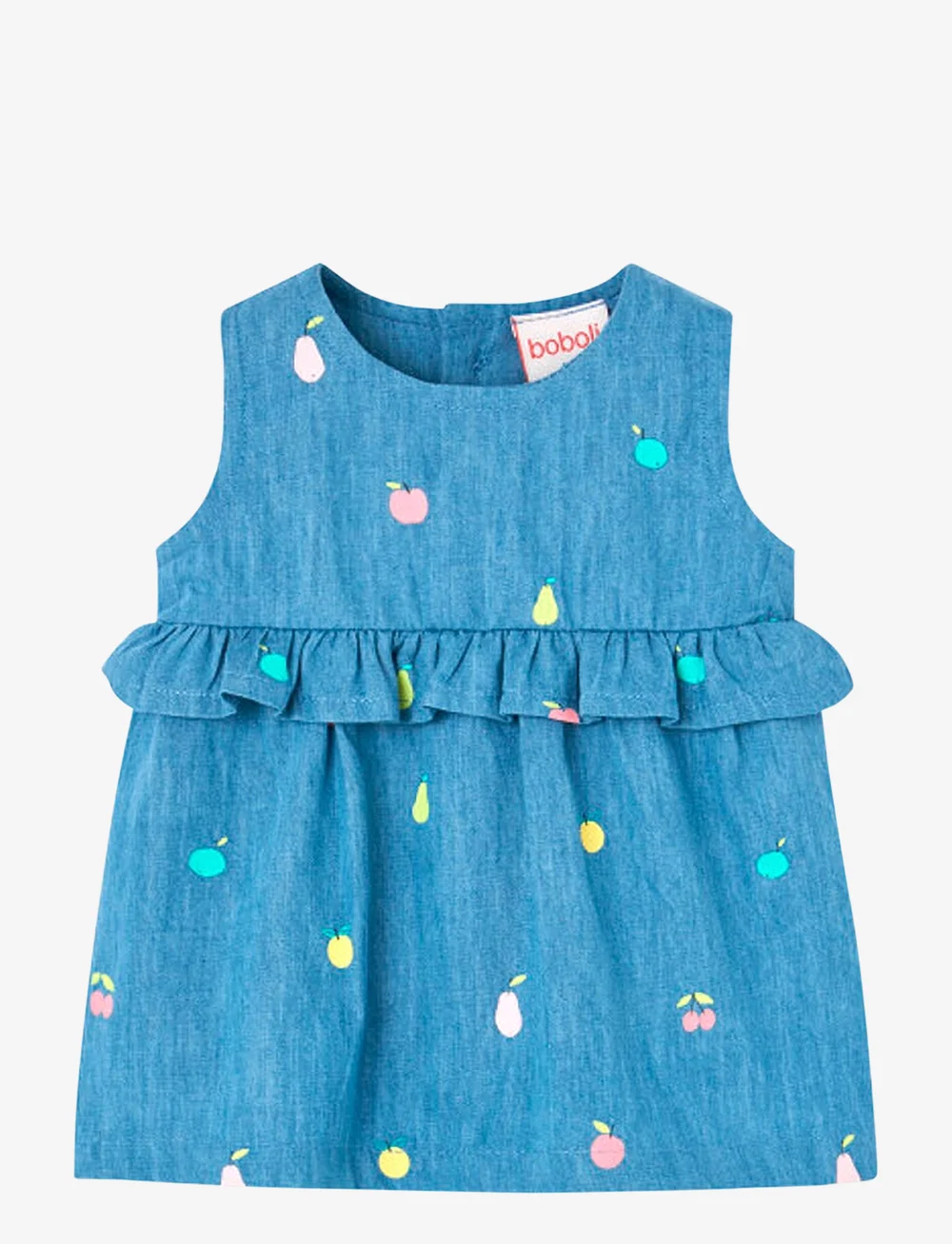 Boboli - Denim dress printed - Ærmeløse babykjoler - multi coloured - 0
