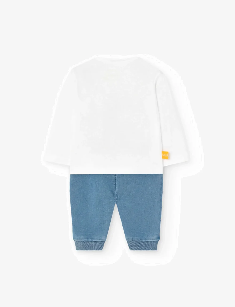 Boboli - Set knit - set med långärmad t-shirt - white - 1