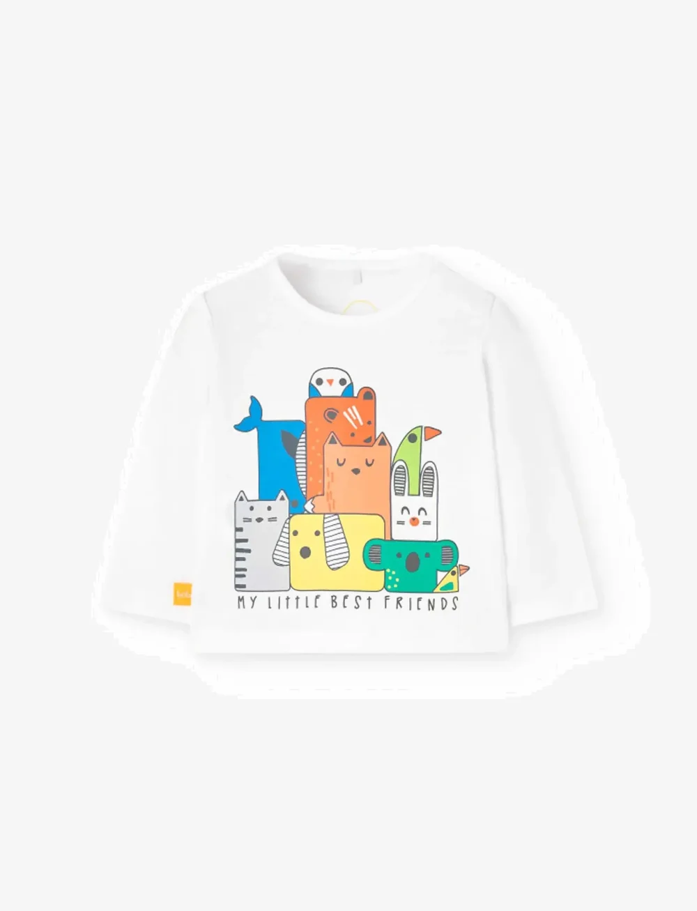 Boboli - Set knit - set med långärmad t-shirt - white - 2
