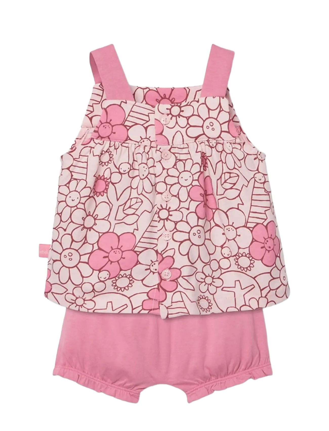 Boboli - Set knit floral for baby girl -BCI - sets mit kurzärmeligem t-shirt - print - 1
