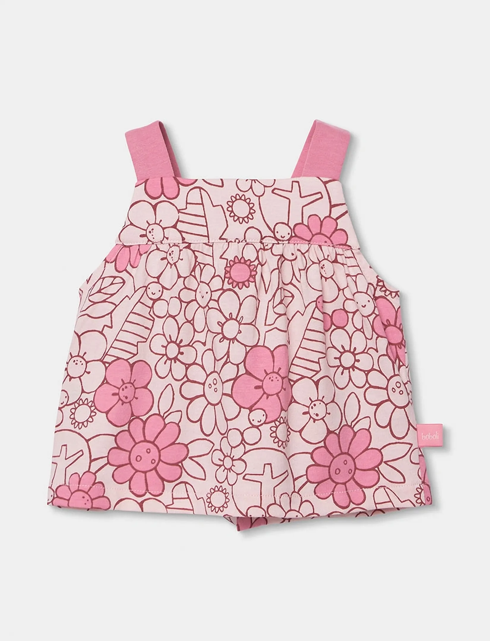 Boboli - Set knit floral for baby girl -BCI - sets mit kurzärmeligem t-shirt - print - 2