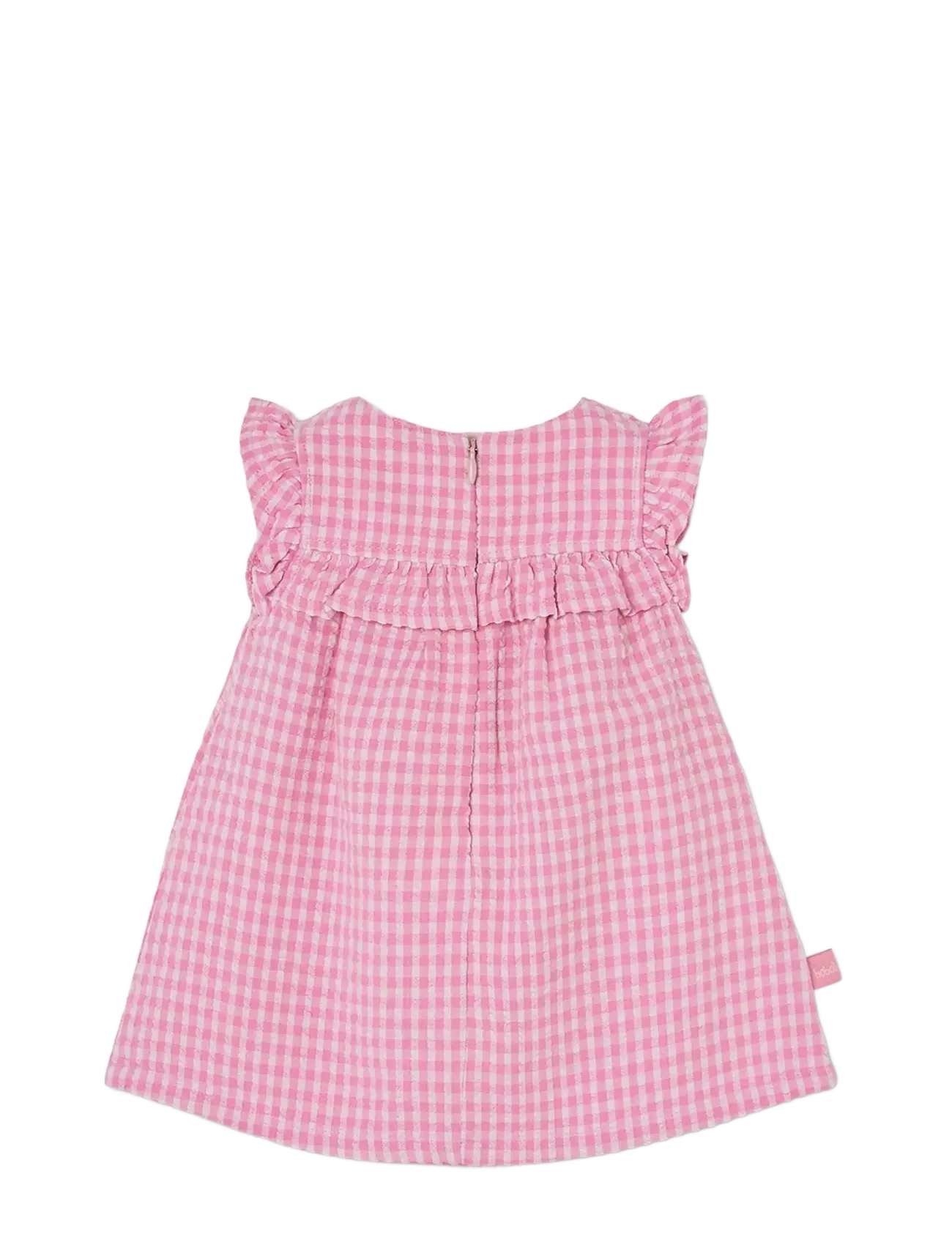 Boboli - Poplin dress check for baby -BCI - Ærmeløse babykjoler - checks - 1