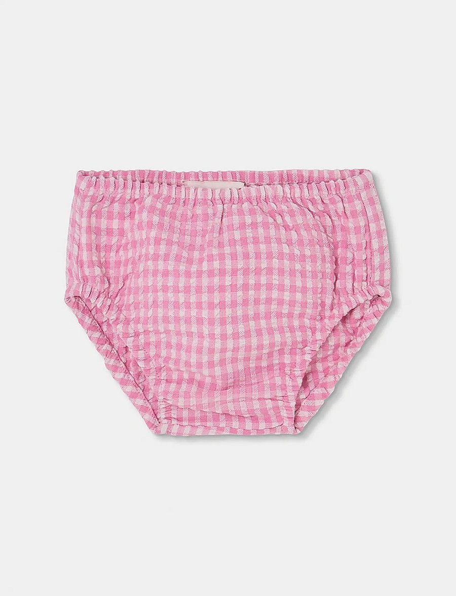 Boboli - Poplin dress check for baby -BCI - Ærmeløse babykjoler - checks - 2