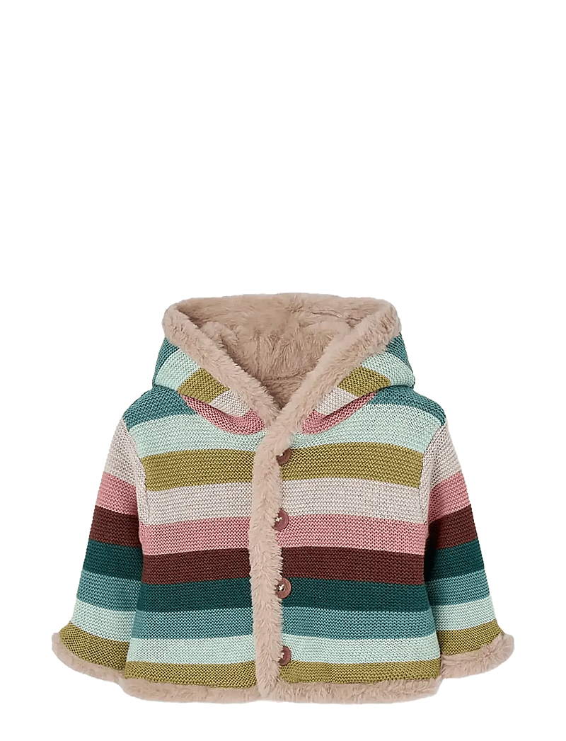 Boboli - Jacket reversible for baby -BCI - kurtka polarowa - linen - 1
